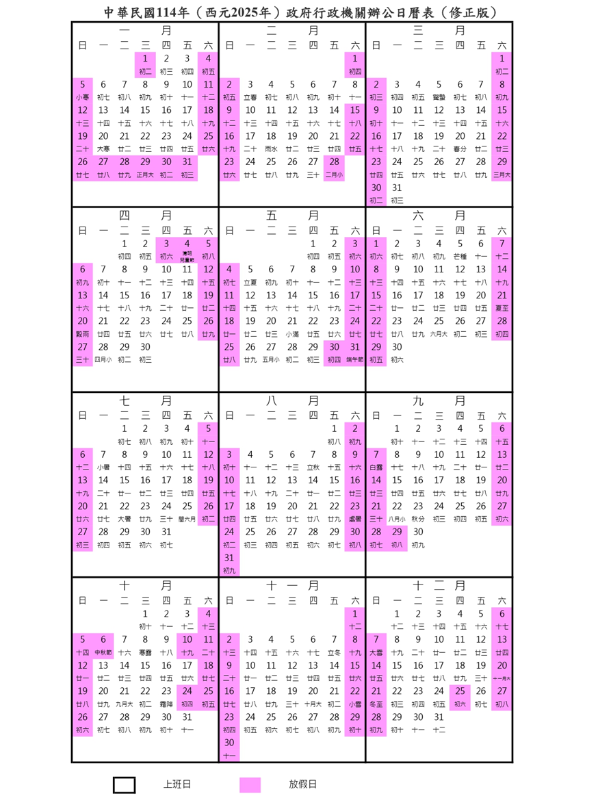 2025年股市休市日/封關日/行事曆+民國114年期貨結算日 2025年股市休市日/封關日/行事曆+民國114年期貨結算日